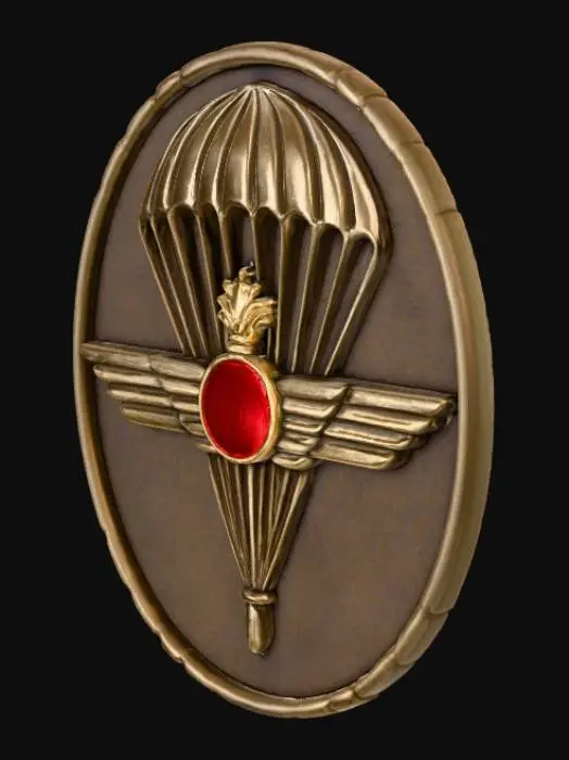 3D model for Parachute Emblem