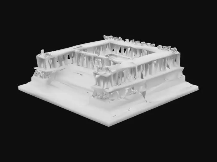 3D model for Pergamon Altar Model