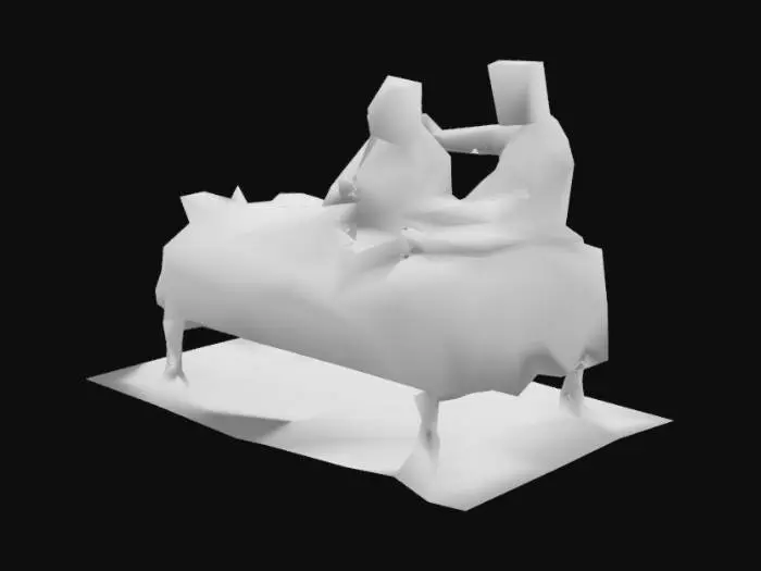 3D model for Etruscan Sarcophagus of the Spouses