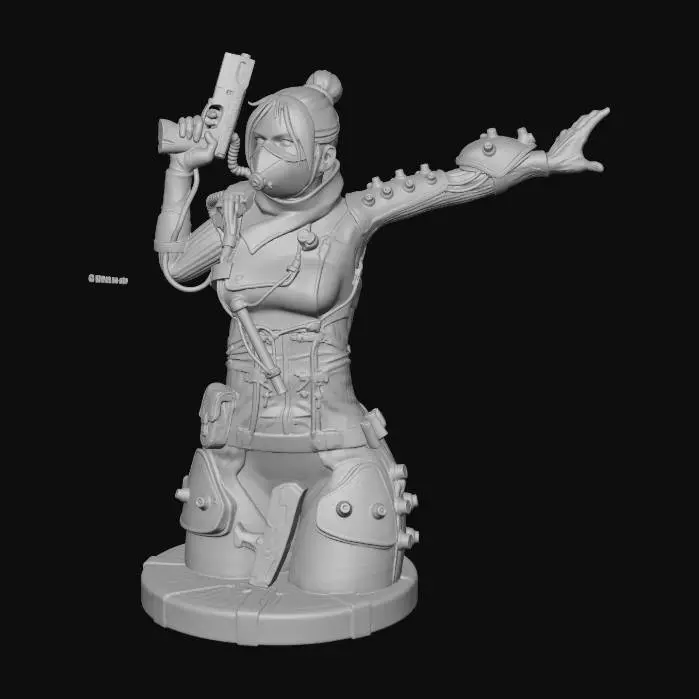 3D model for Neon Nightblade