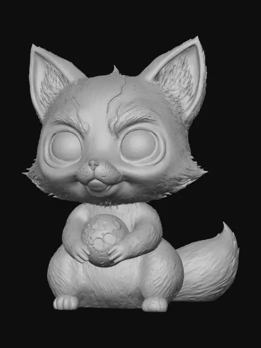 3D model for Moonlit Mischief, #Halloween2025#