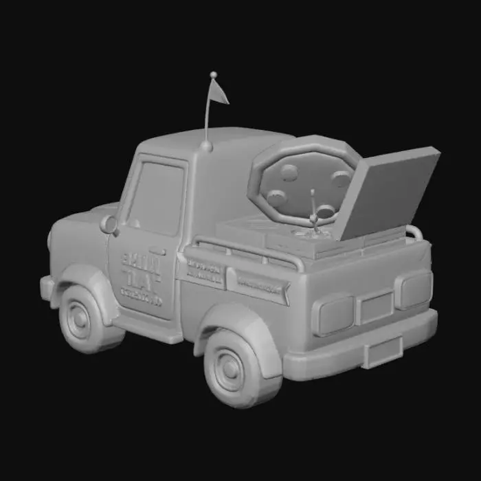 3D model for Pizza Truck Delight
