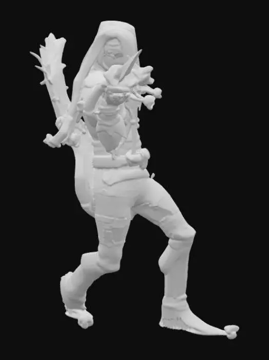 3D model for Jester Assassin