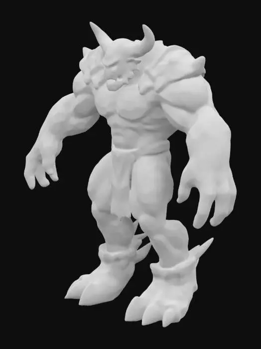 3D model for Inferno Beast