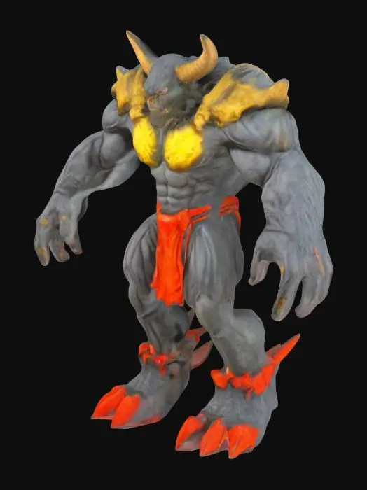 3D model for Inferno Beast