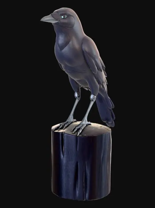3D model for Watcher Crow