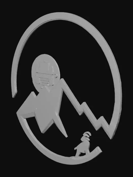 3D model for Print Peaks