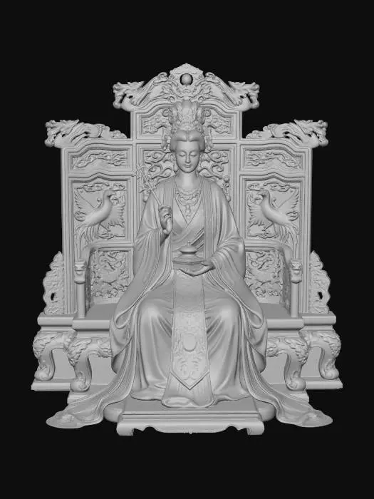 3D model for 王母娘娘