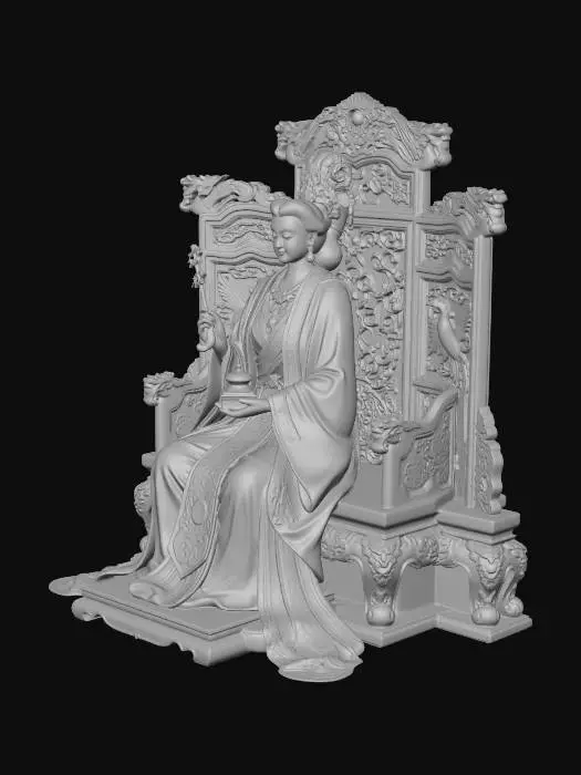 3D model for 王母娘娘