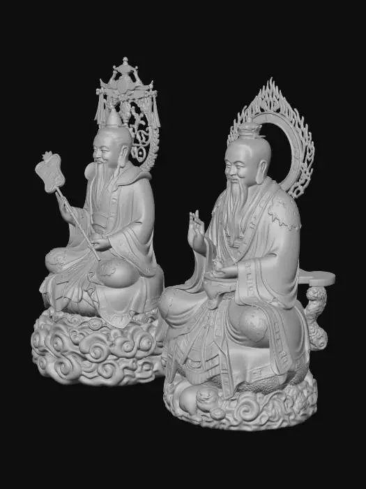 3D model for 道德天尊