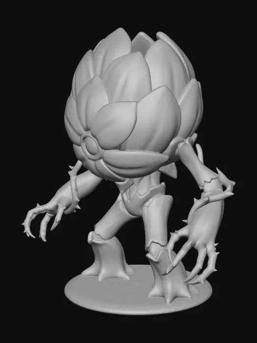 3D model for flower monster