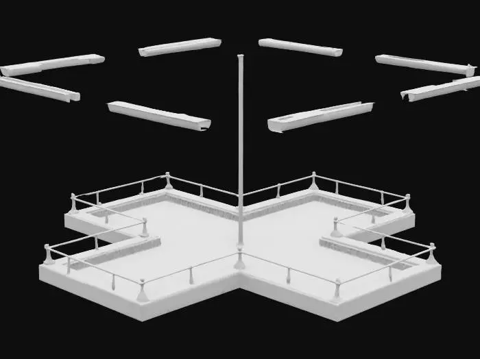 3D model for Ethereal Stage