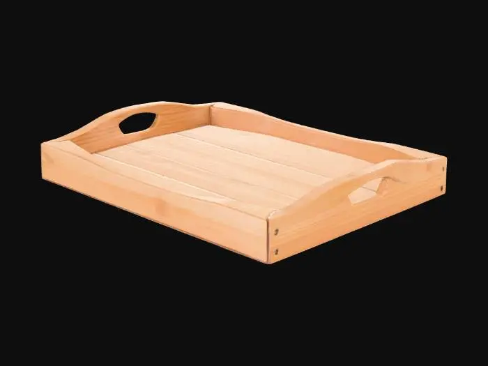 3D model for wood tray