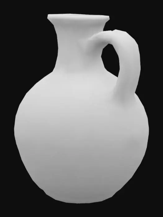 3D model for Cantarito Mexican Water Jug