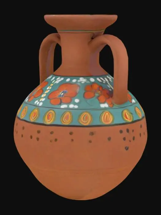 3D model for Cantarito Mexican Water Jug