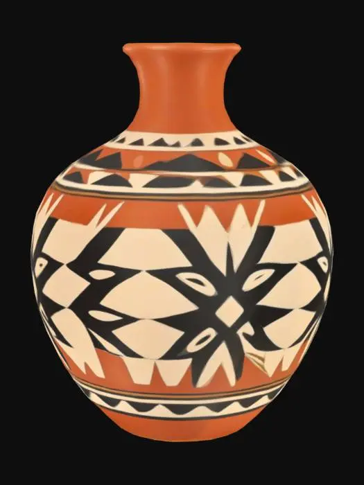 3D model for Hopi style Indian Pottery