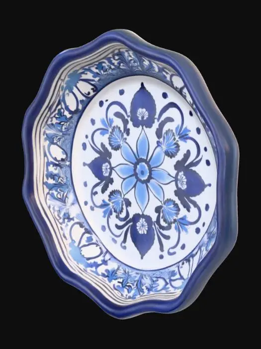 3D model for Talavera Mexican Plate
