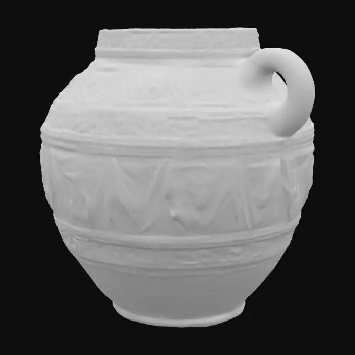 3D model for Barro Negro Mexican Pottery