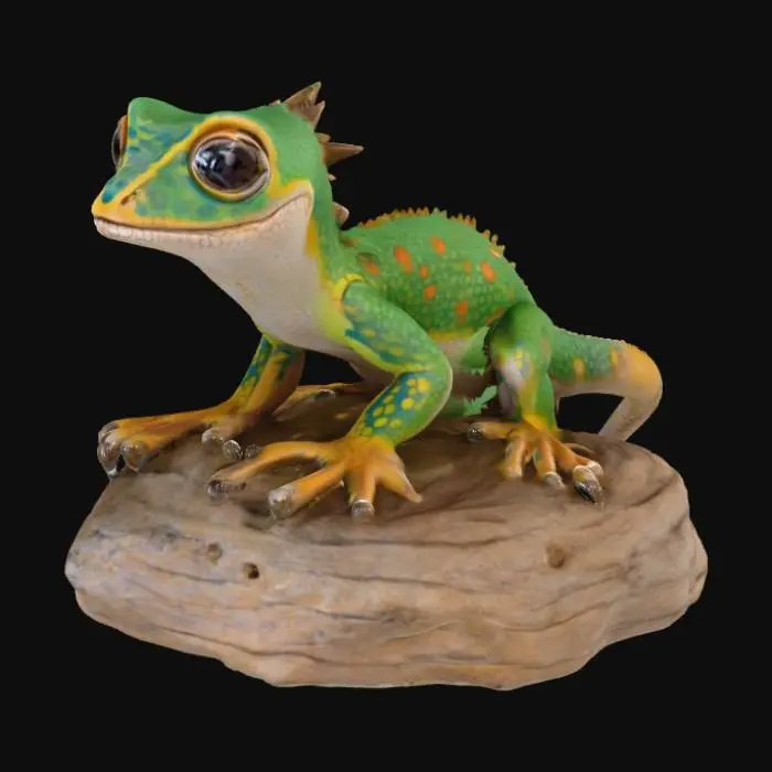 3D model for Talavera Gecko Lizard