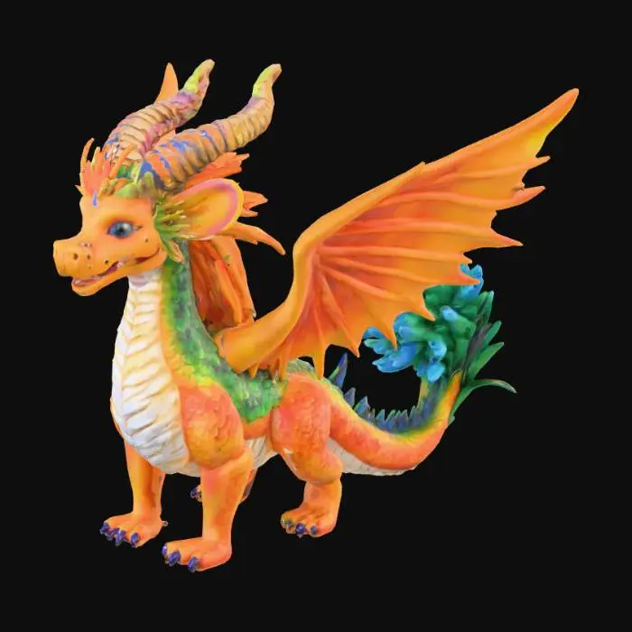 3D model for Oaxacon Alebrijes Creatures