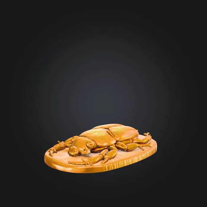 3D model for Scarab Beetle Amulet
