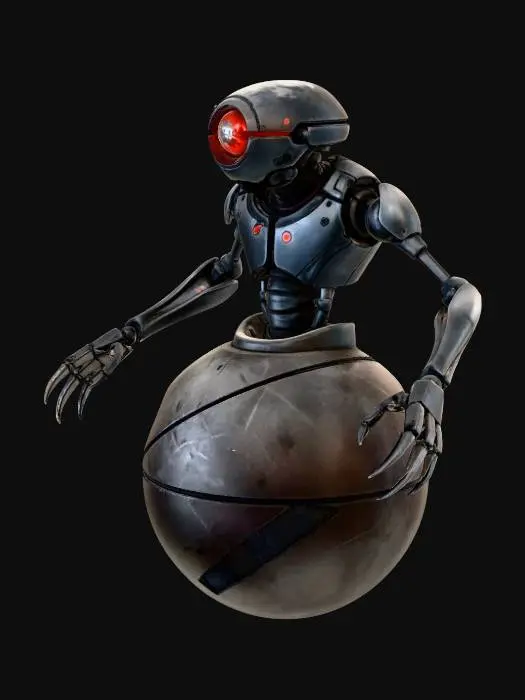 3D model for Crimson Eye Automaton