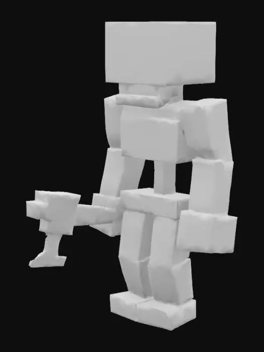 3D model for Sand Warrior