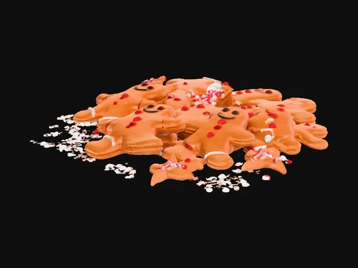 3D model for Christmas cookies