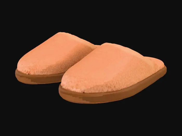 3D model for Cozy Slippers