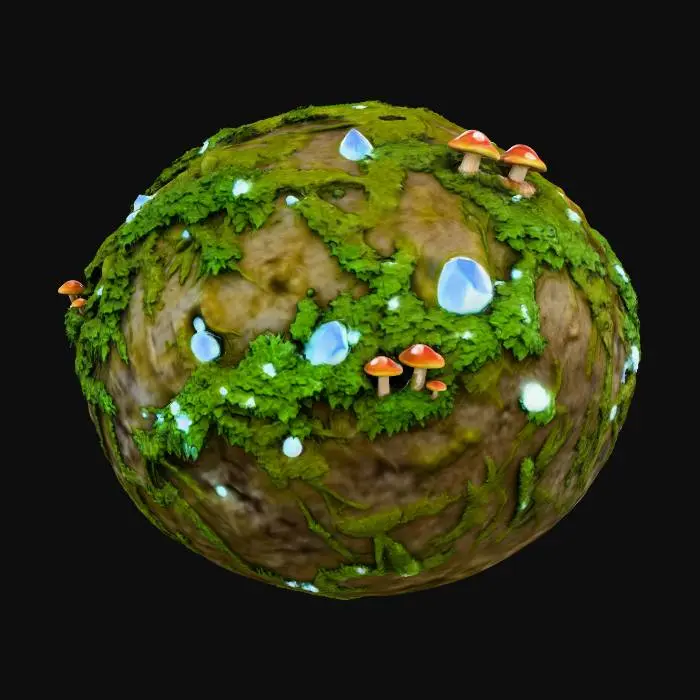3D model for Enchanted Earth Sphere