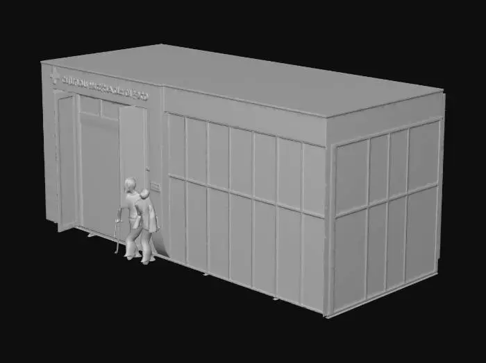 3D model for Clinique Médicale du Parc
