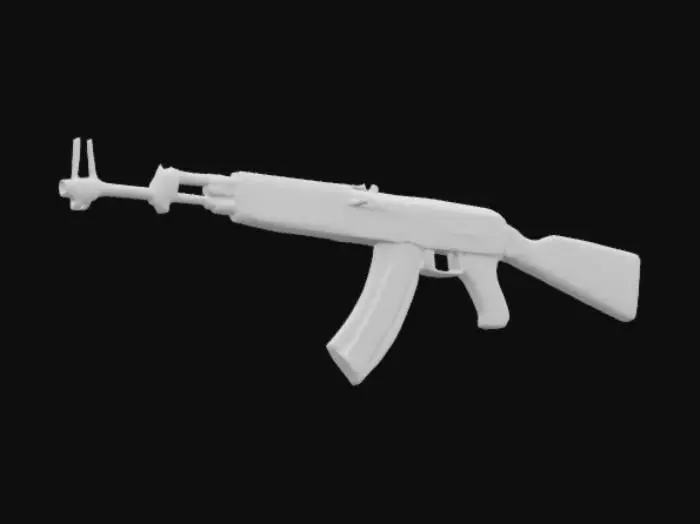 3D model for ak 47