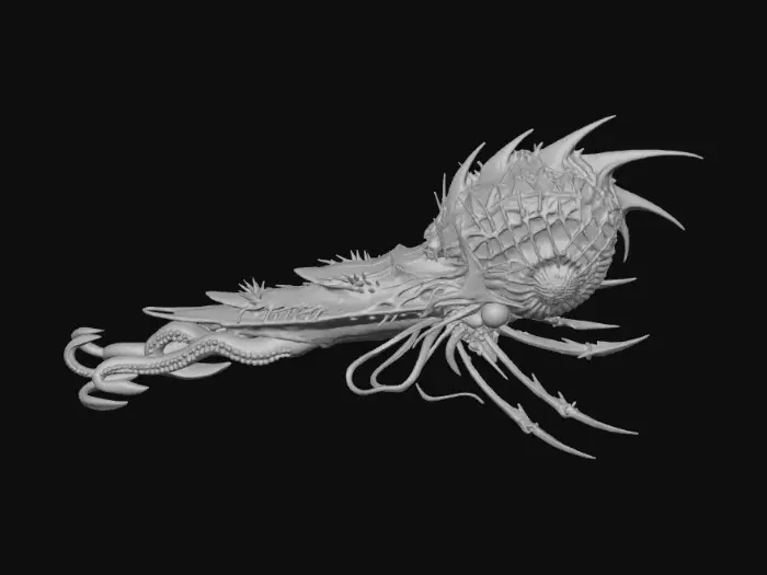 3D model for Abyssal Leviathan