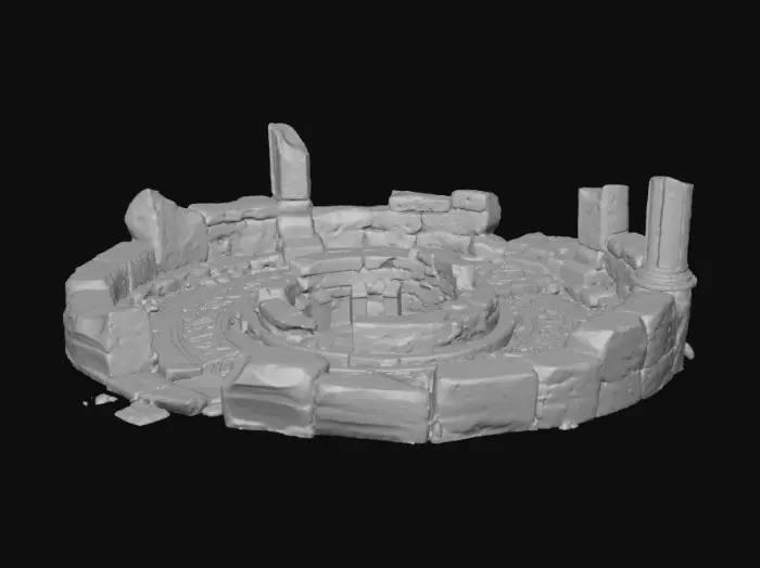 3D model for Ancient Well of Mysteries