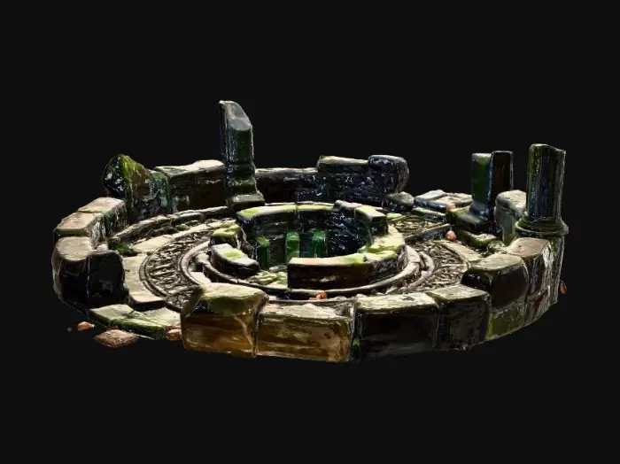 3D model for Ancient Well of Mysteries