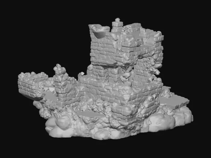 3D model for Dungeon Diorama