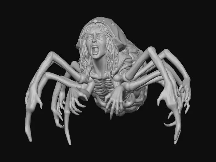 3D model for Arachnid Horror