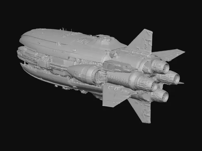 3D model for long hauler
