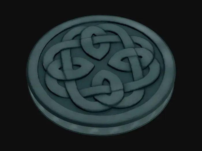 3D model for Celtic Knot Drain Cover