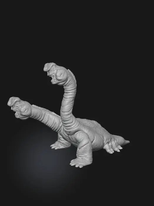 3D model for Two-Headed Dinosaur Toy