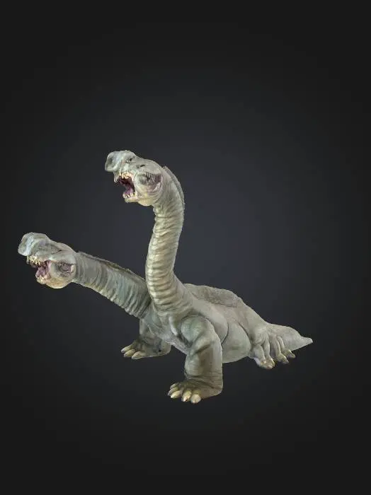 3D model for Two-Headed Dinosaur Toy