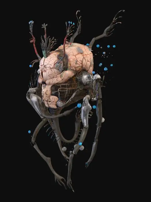 3D model for Intricate Cosmic Insect