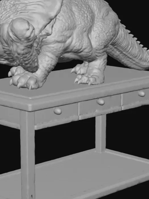 3D model for Dinosaur on Display