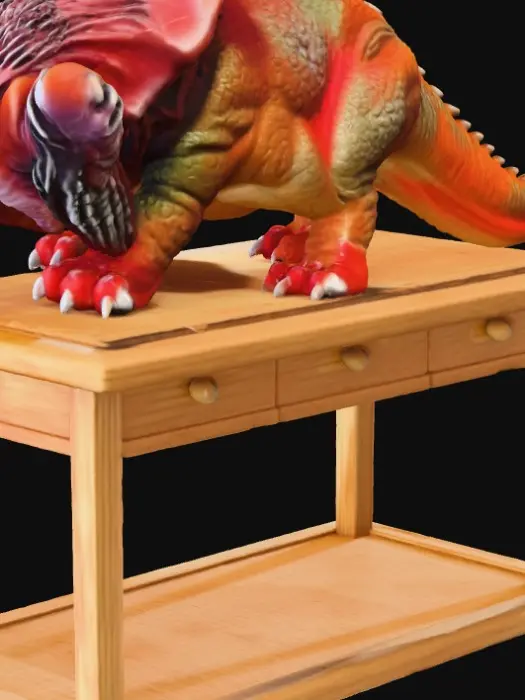 3D model for Dinosaur on Display