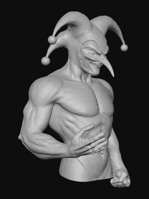 3D model for The Enigmatic Jester