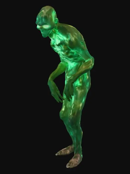 3D model for Green Cryptid