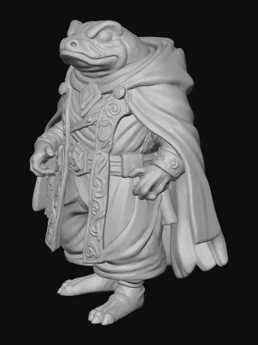 3D model for Dungeon Toad Mage