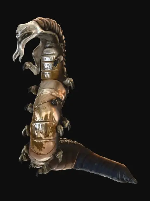 3D model for Serpent Golem