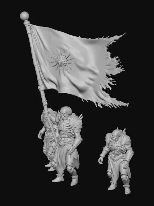 3D model for March of the Wraith Knights