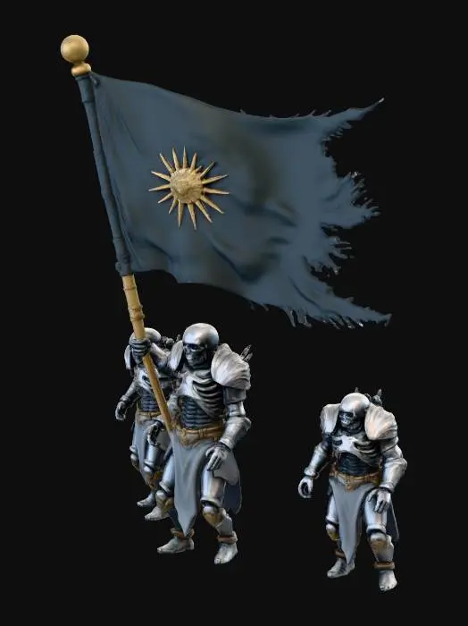 3D model for March of the Wraith Knights